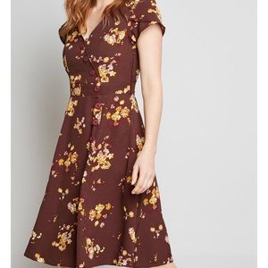 ModCloth Sentimental Special Dress Fit And Flare